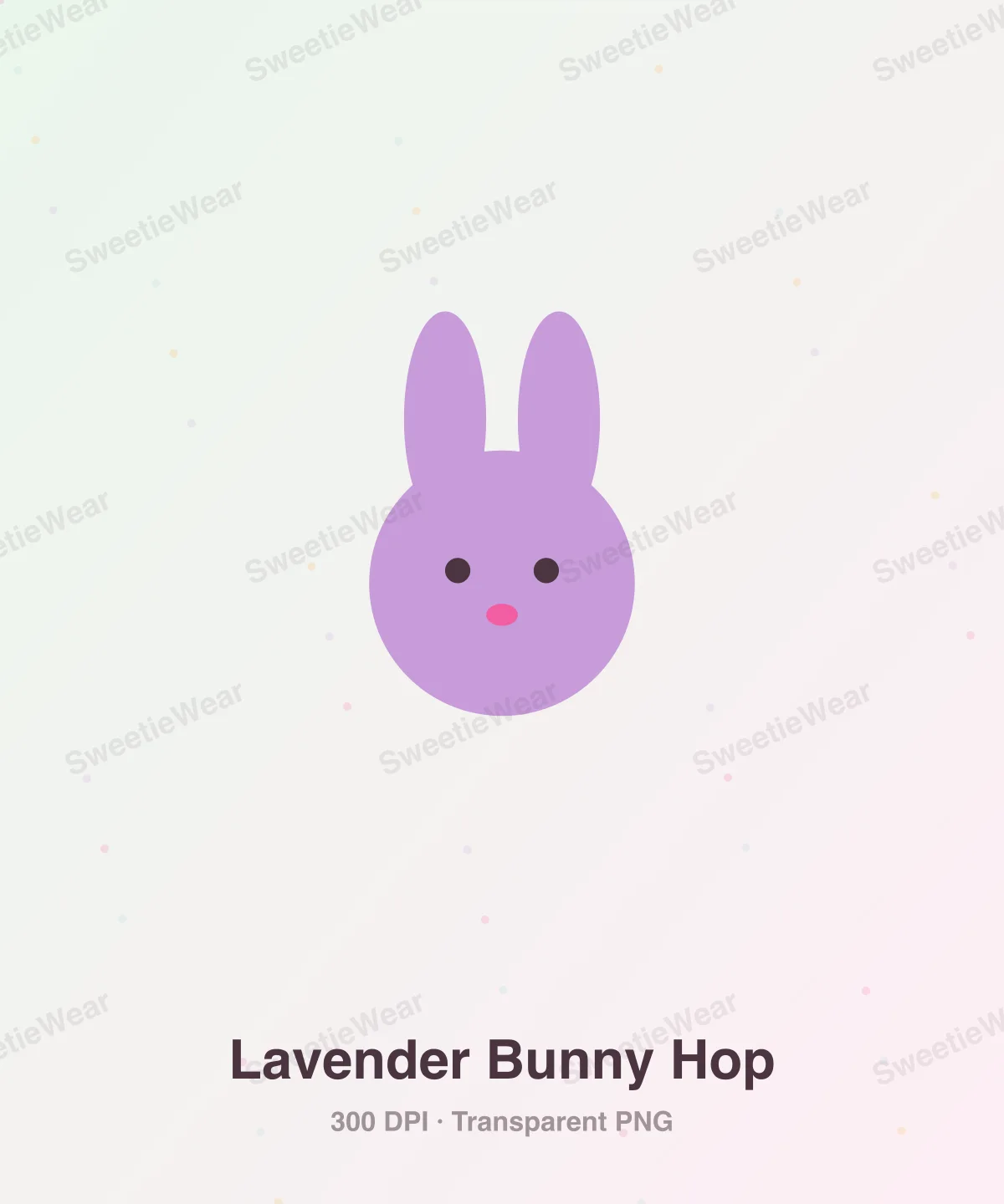 Lavender Bunny Hop watermarked preview