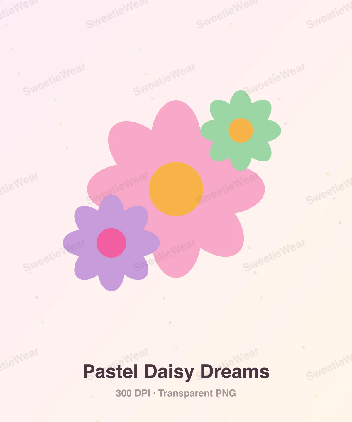 Pastel Daisy Dreams watermarked preview